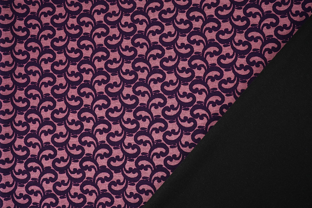 Viscose Punta Di Roma Curly Roze