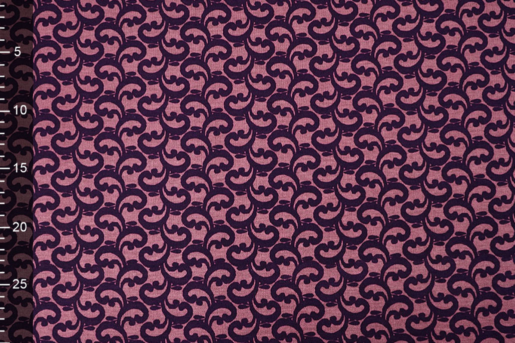 Viscose Punta Di Roma Curly Roze