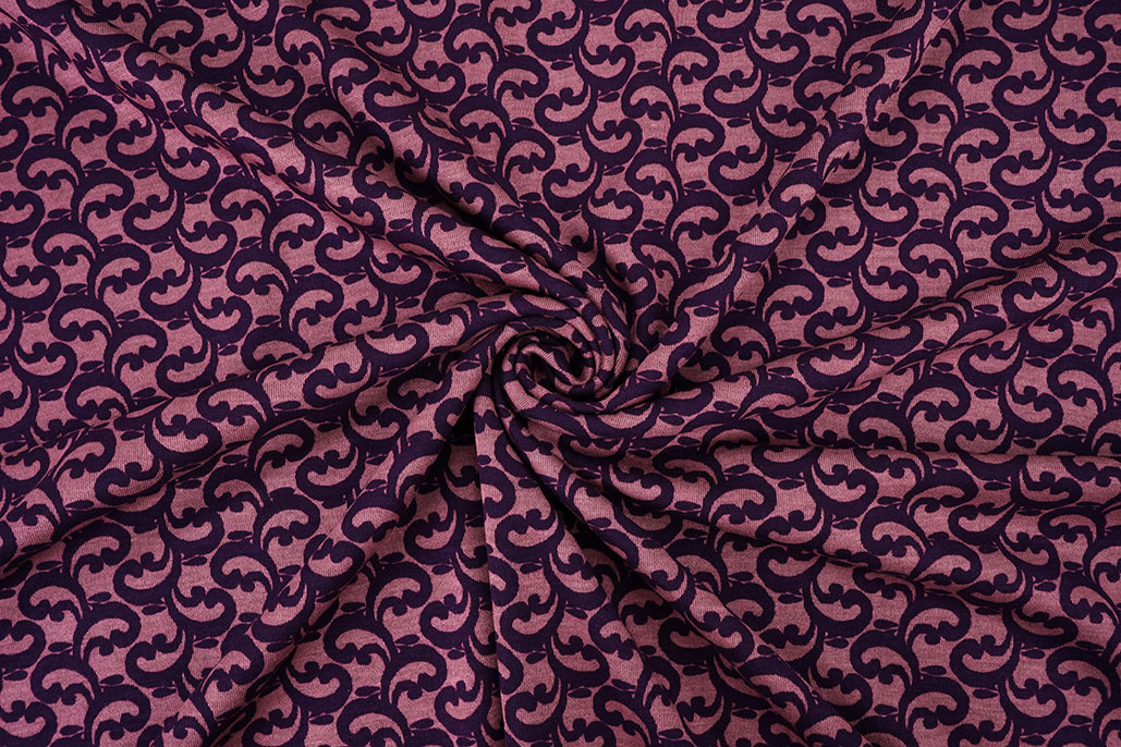 Viscose Punta Di Roma Curly Roze