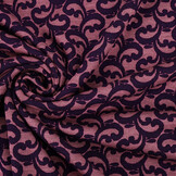 Viscose Punta Di Roma Curly Roze