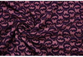 Viscose Punta Di Roma Curly Roze