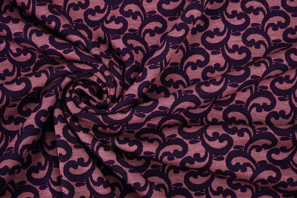 Viscose Punta Di Roma Curly Roze