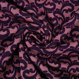 Viscose Punta Di Roma Curly Pink