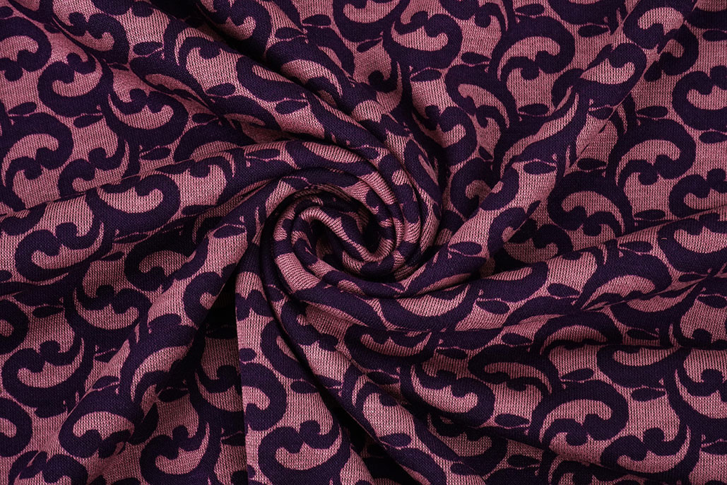 Viscose Punta Di Roma Curly Roze