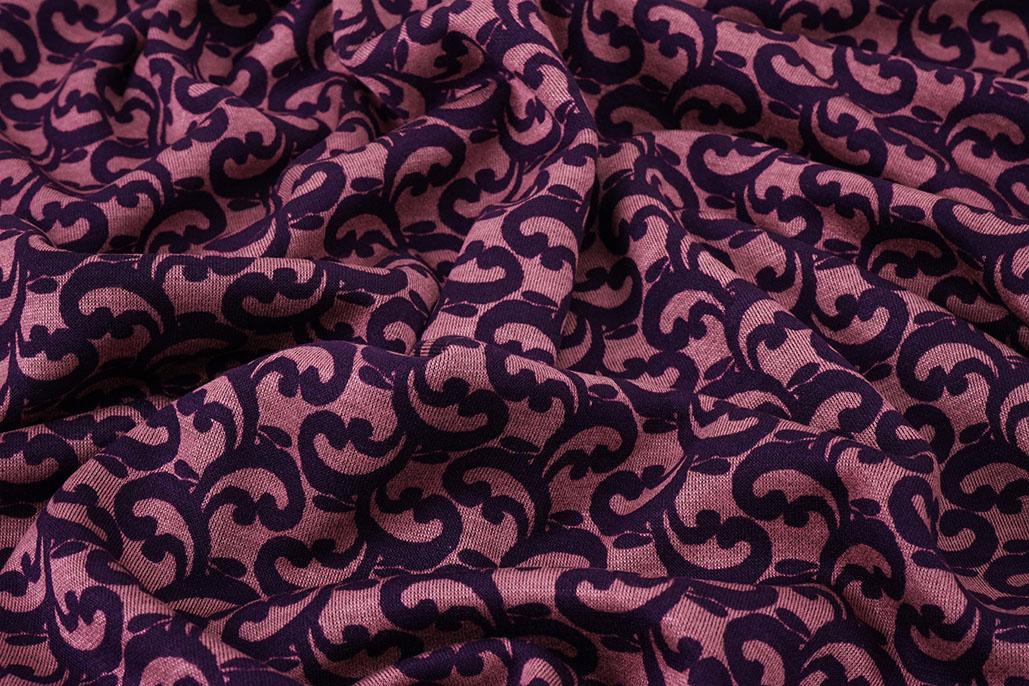 Viskose Punta Di Roma Curly Rosa