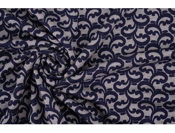Viscose Punta Di Roma Curly Grijs