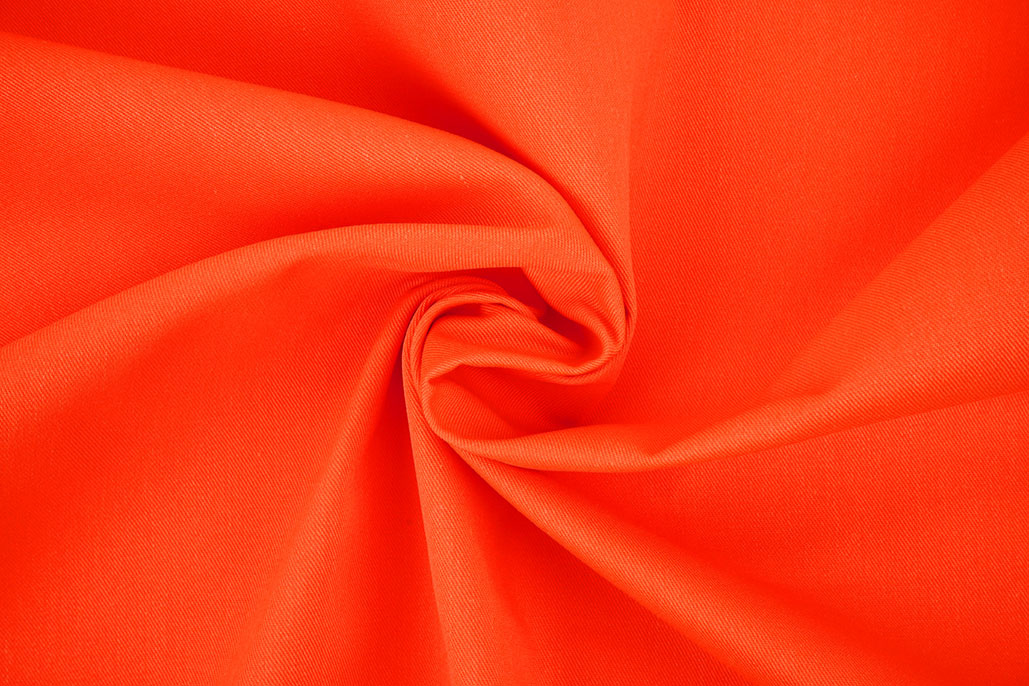 Keperkatoen Fluor Oranje