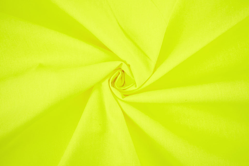 Keperkatoen Fluor Geel