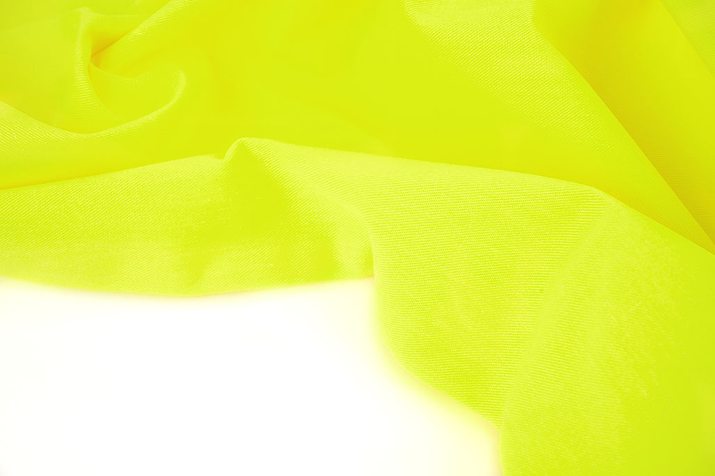 Cotton Twill  Fluor Yellow