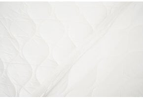 Doppelseitig Gesteppter Stoff Off-White