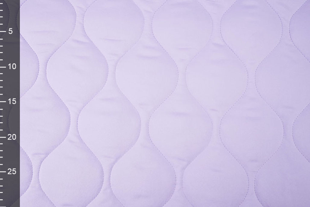 Double-sided Quilted Fabric Lilac