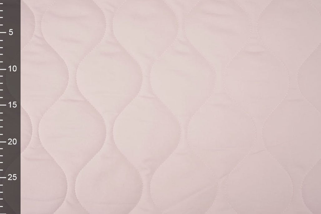 Double-sided Quilted Fabric Light Old Pink