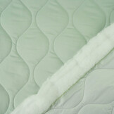 Double-sided Quilted Fabric Old Green