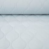 Double-sided Quilted Fabric Light Grey Jeans
