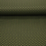 Viscose Jacquard Zigana 3-Tone Mosgroen