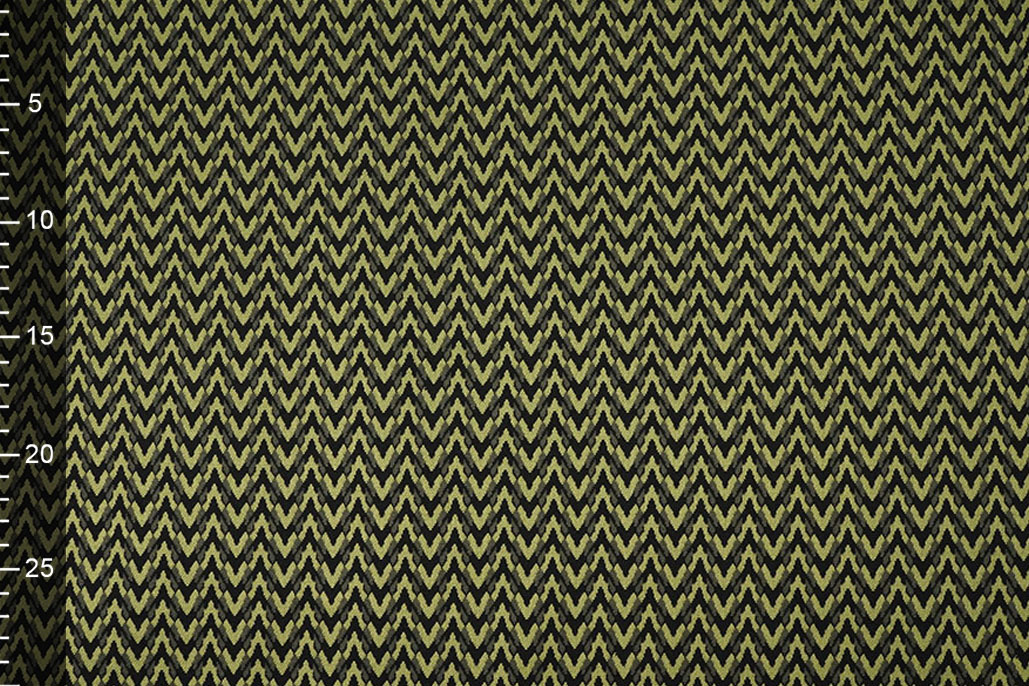 Viskose Jacquard Zigana 3-Tone Petrol - Copy