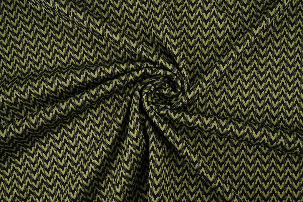 Viskose Jacquard Zigana 3-Tone Petrol - Copy