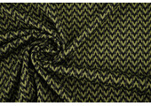 Viscose Jacquard Zigana 3-Tone Mosgroen
