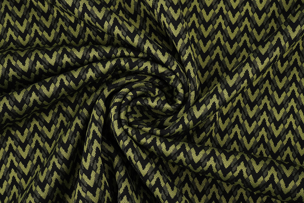 Viskose Jacquard Zigana 3-Tone Petrol - Copy