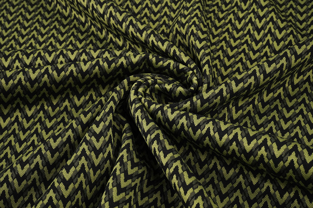 Viskose Jacquard Zigana 3-Tone Petrol - Copy