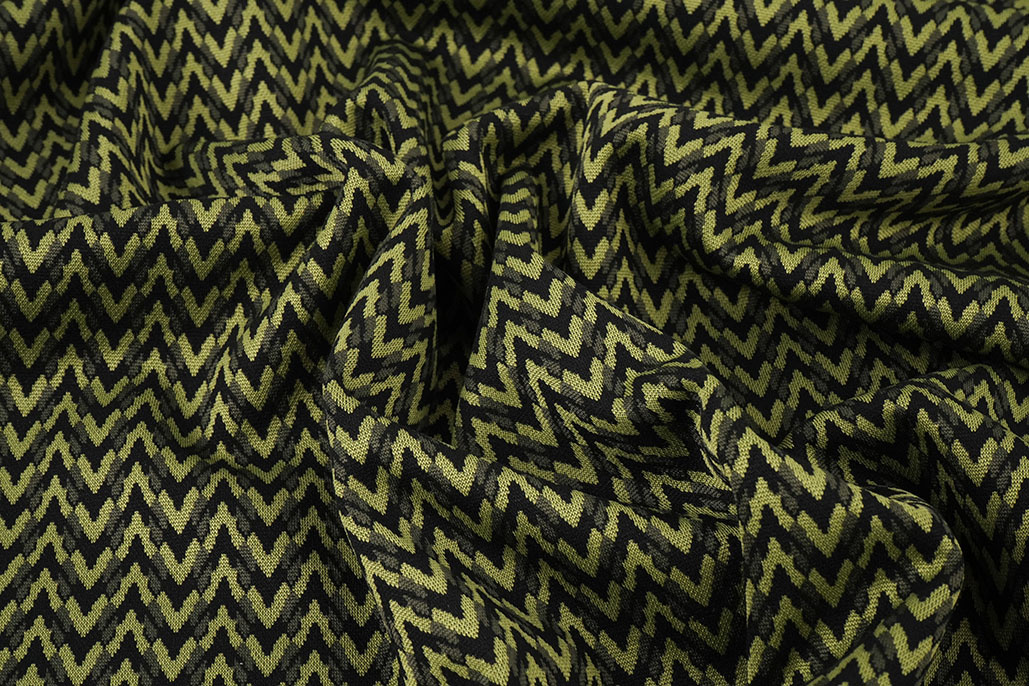 Viskose Jacquard Zigana 3-Tone Petrol - Copy
