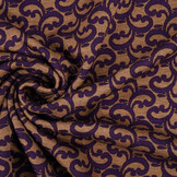 Viscose Punta Di Roma Curly Mocha Brown