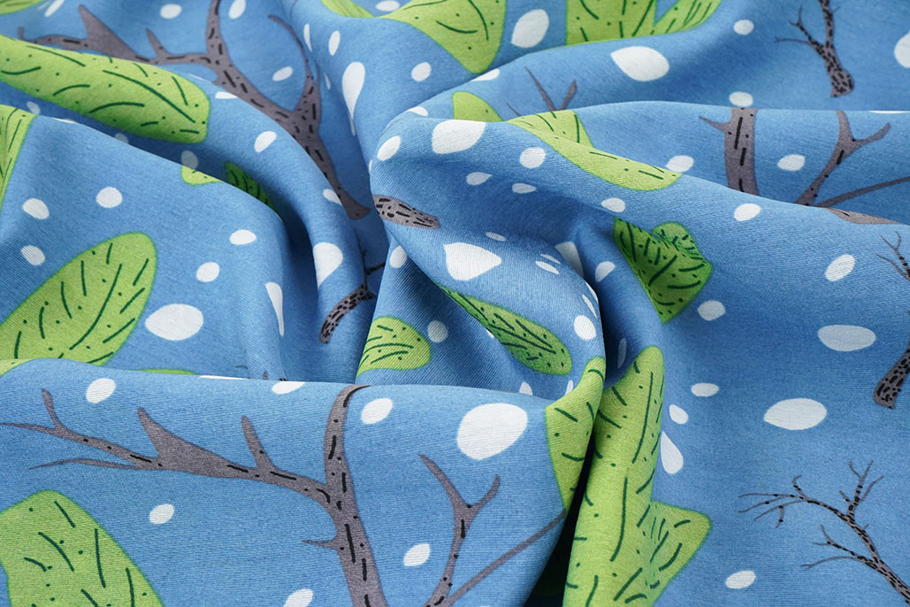 Gewassen Viscose Lunaire