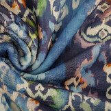 Velours de Polar 2-Side Watercolor ZigZag