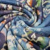 Velours de Polar 2-Side Watercolor ZigZag