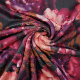 Velours de Polar 2-Side Pixel Flowers