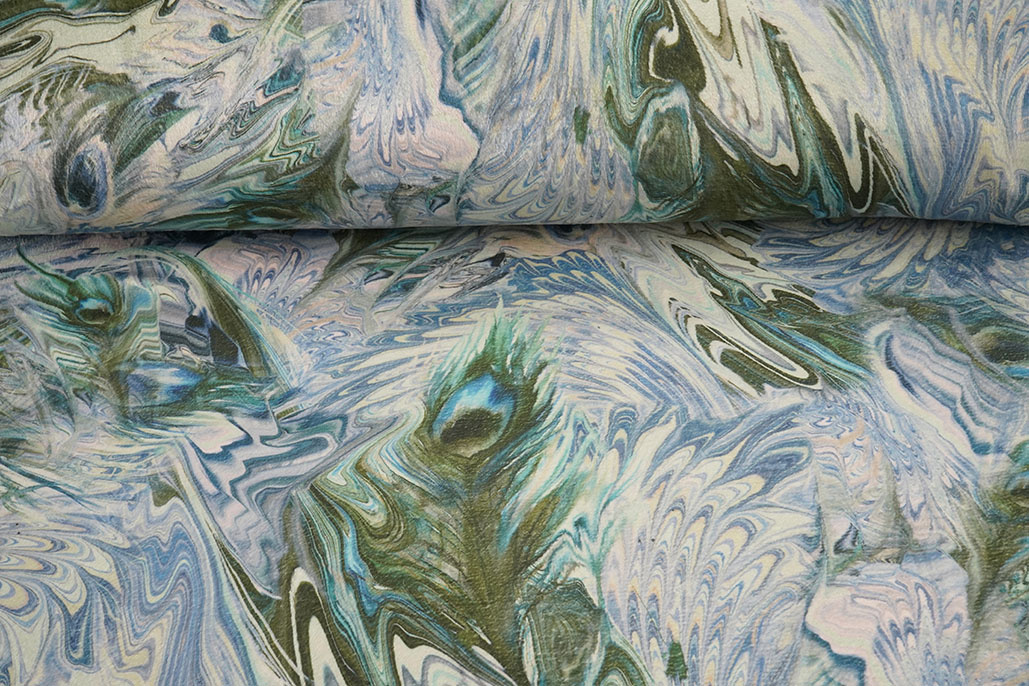 Velours de Polar 2-Side Aquarel Bark