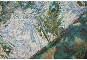 Velours de Polar 2-Side Aquarel Bark