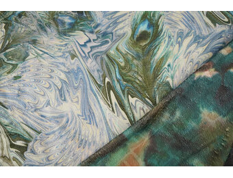 Velours de Polar 2-Side Aquarel Bark