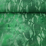 Tricot Viscose Tie Dye Jungle Grasgroen