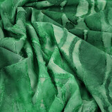 Tricot Viscose Tie Dye Jungle Grasgroen