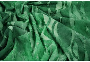 Viscose Jersey Tie Dye Jungle Grasgrün