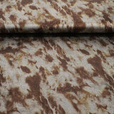 Shiny Silk Poly Brown Grey