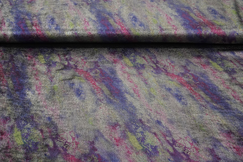 Shiny Silk Poly Multicolor