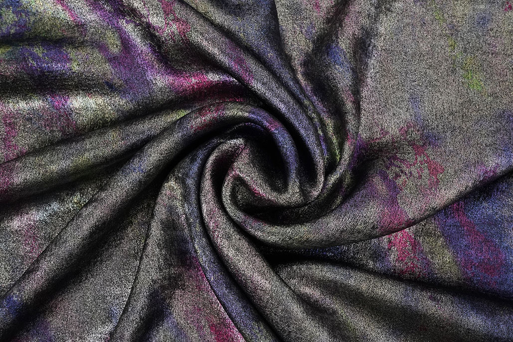 Shiny Silk Poly Multicolor