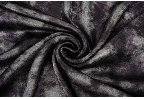 Shiny Silk Poly Mauve Grey