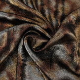 Shiny Silk Poly Gold Grau
