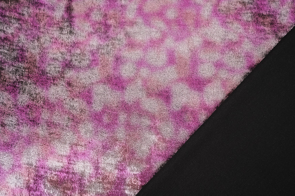 Shiny Silk Poly Fuchsia Pink