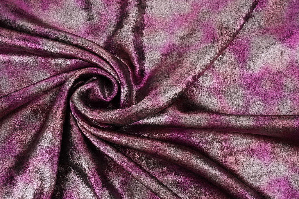 Shiny Silk Poly Fuchsia Pink
