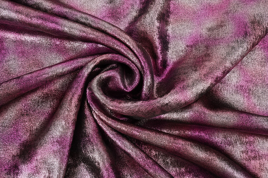 Shiny Silk Poly Fuchsia Pink