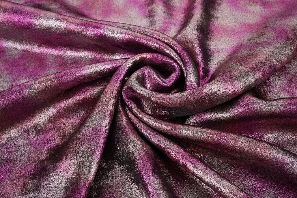 Shiny Silk Poly Fuchsia Pink