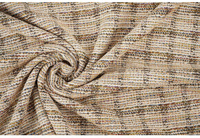 Bouclé Chanello Bruin Oranje