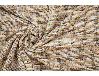 Bouclé Chanello Bruin Oranje