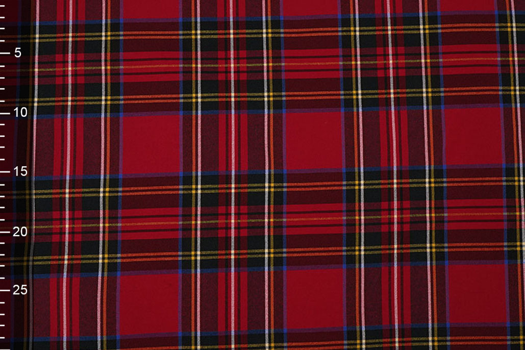 Schotse Ruit Stretch 12 Scotelle