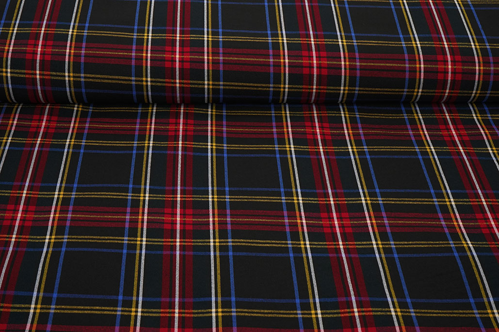 Scottish Checks Stretch 13 Noirelle
