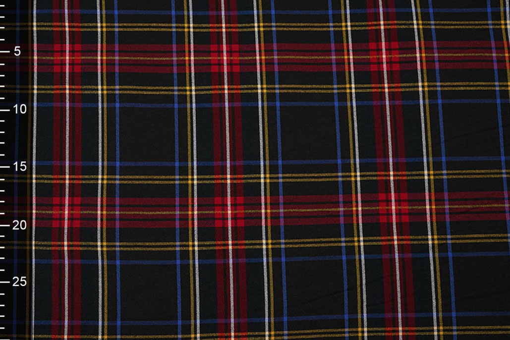 Scottish Checks Stretch 13 Noirelle